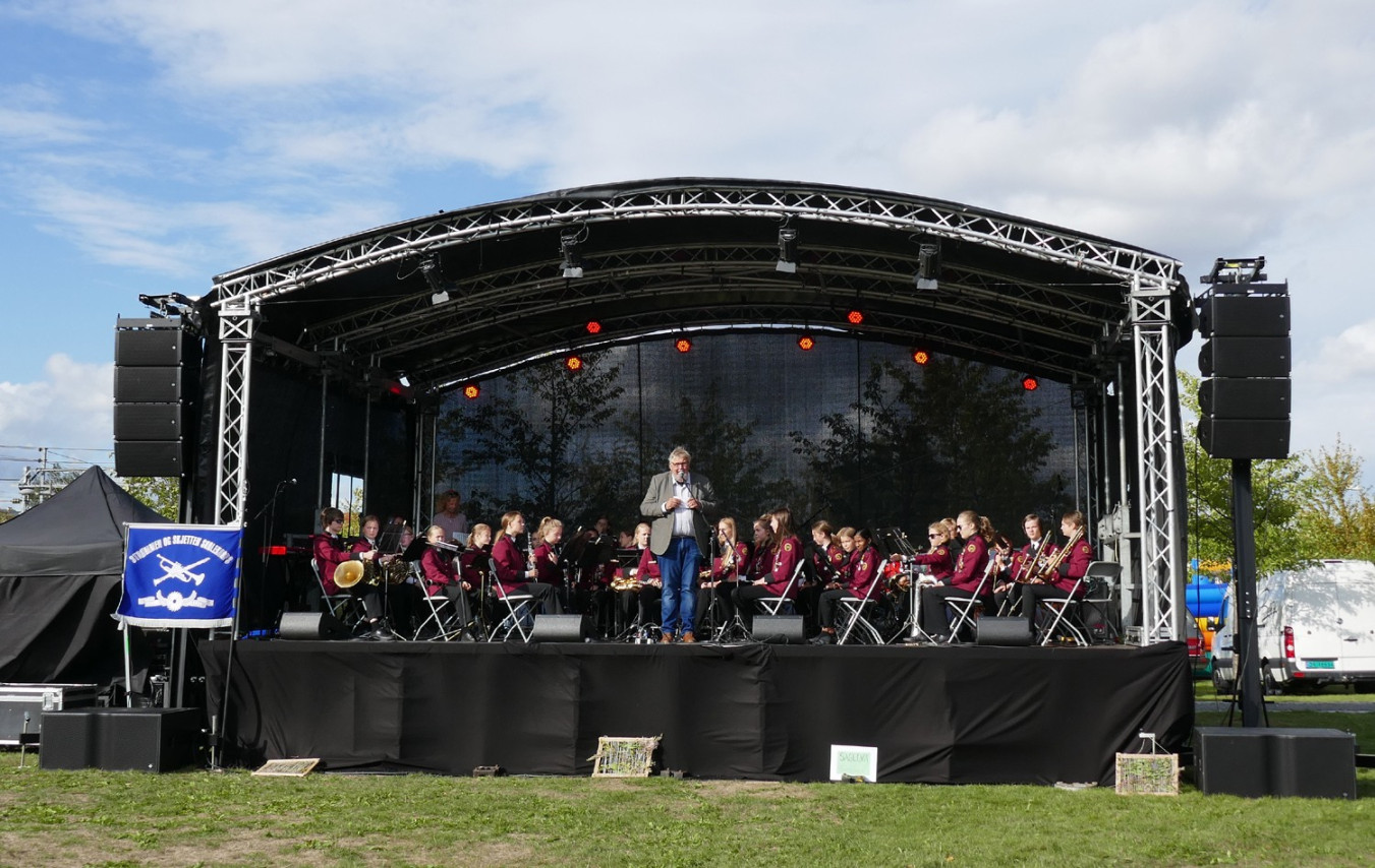 Hovedscenen på Sagelvafestivalen 2018